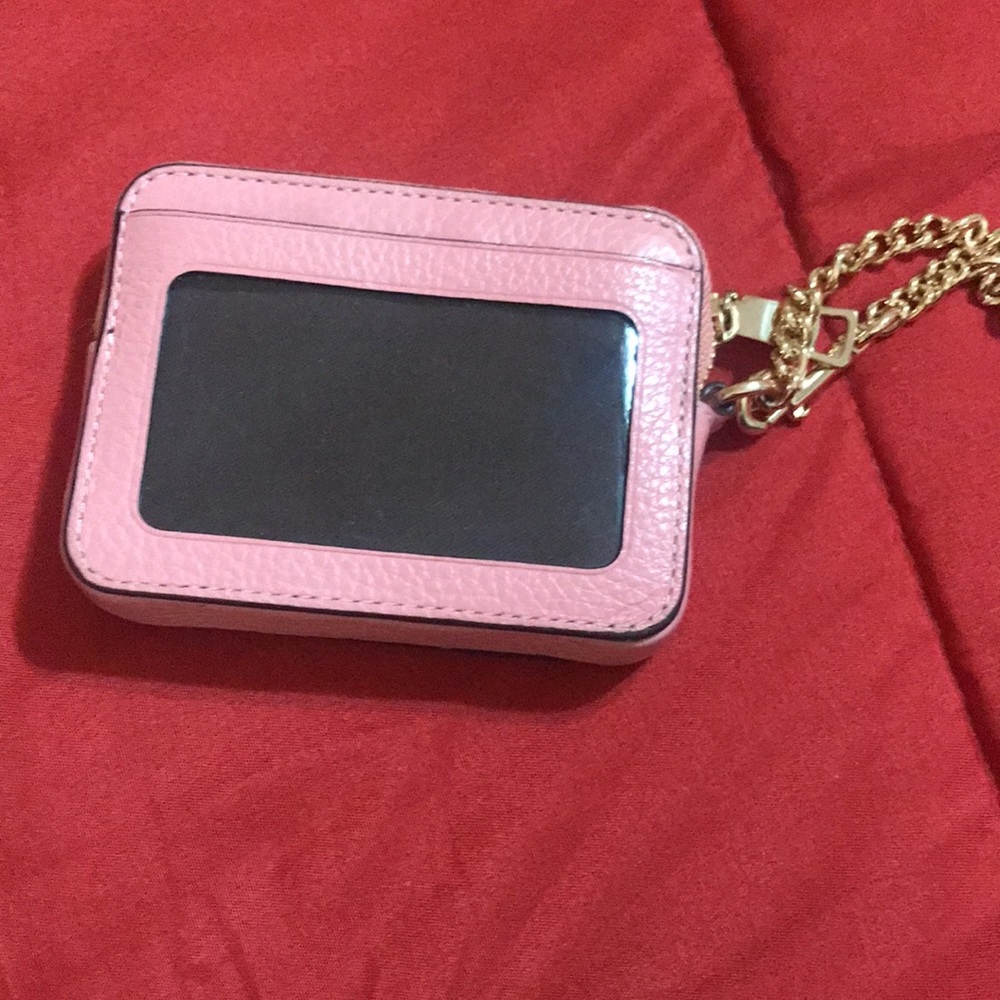 Coach wallet with removable chain